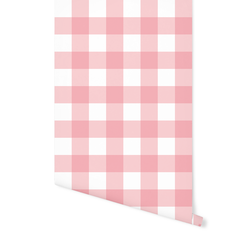 Gingham in Cotton Candy