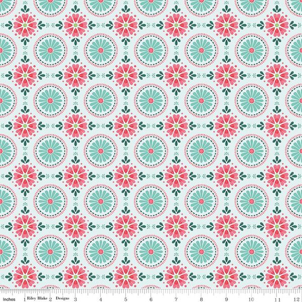 Mosaic in Turquoise
