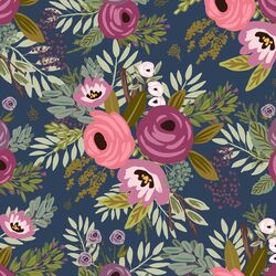 Large Lush Gardens in Dark Sapphire