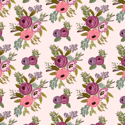 Abundant Blooms in Pale Pink