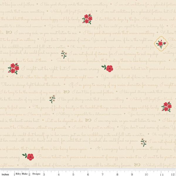 Text in Cream