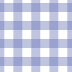Large Gingham in Periwinkle