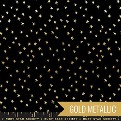 Starry Mini in Black Gold Metallic