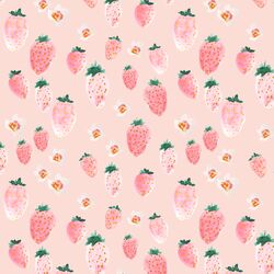 Strawberry Blossom in Pink Bloom