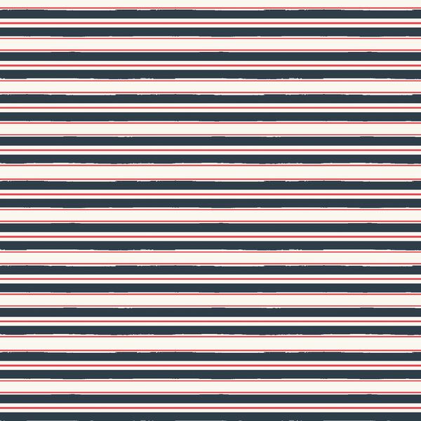 Summer Stripe in Sea Blue