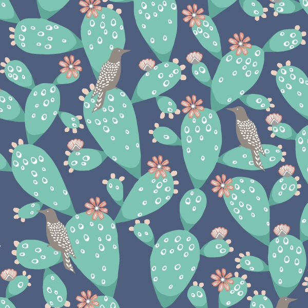 Prickly Perch in Midnight