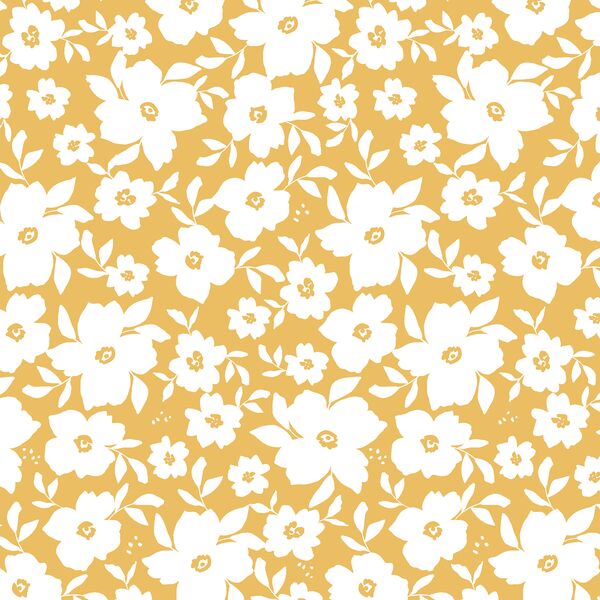 Summer Blossoms in Sunflower Yellow