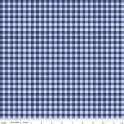 Plaid in Navy