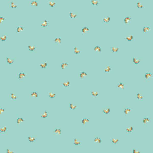 Always Look For Rainbows in Refreshing Teal