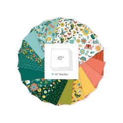 Folk Floral 10" Square Pack