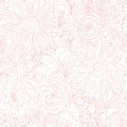 Paperie in Sweet Candy Pink on White