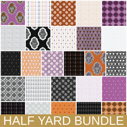 Dem Bones Half Yard Bundle
