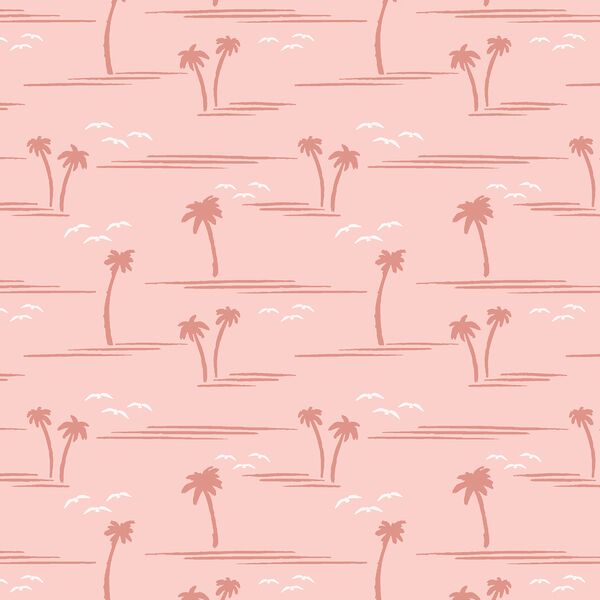 Palms in Pink Sand