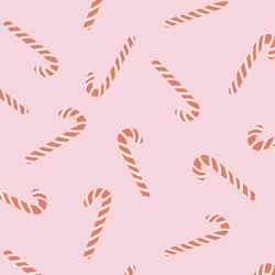 Large Candy Canes in Pink Floss