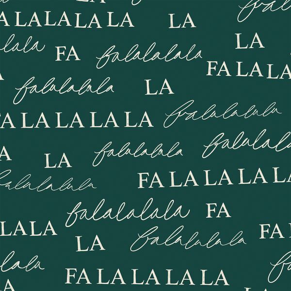 Falalala in Emerald Green