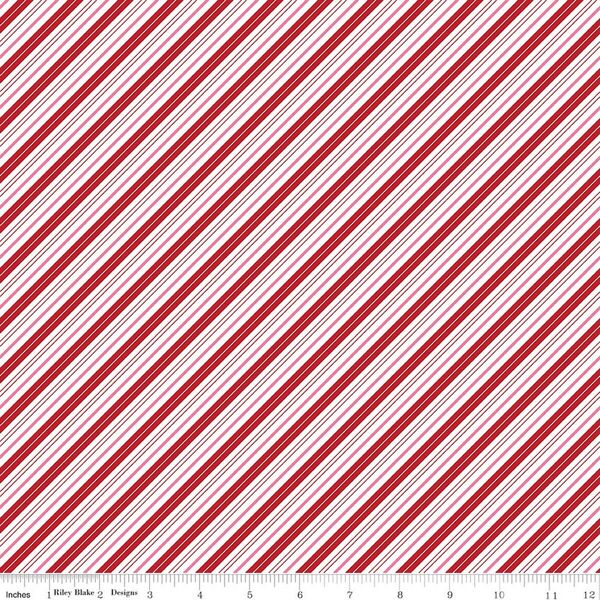 Candy Cane Stripes in Red