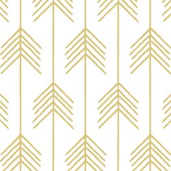 Vanes in Honey on White