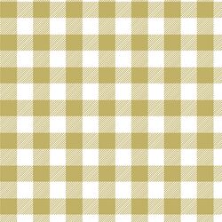 Medium Buffalo Plaid in Brass