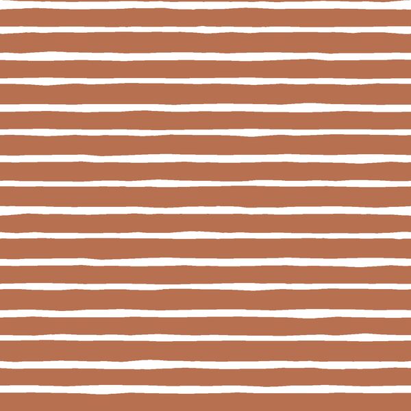 Artisan Stripe in Terracotta