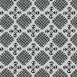 Checker Bone in Gray