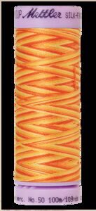 Orange Ana (9075-9831) - Silk Finish Cotton Multi 50wt - 109 Yards