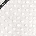 Minky Dimple Dot in White