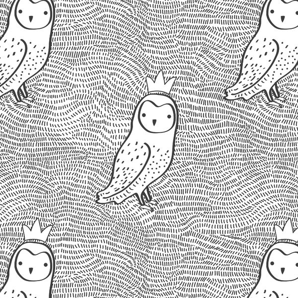 Crowned Owl in Onyx