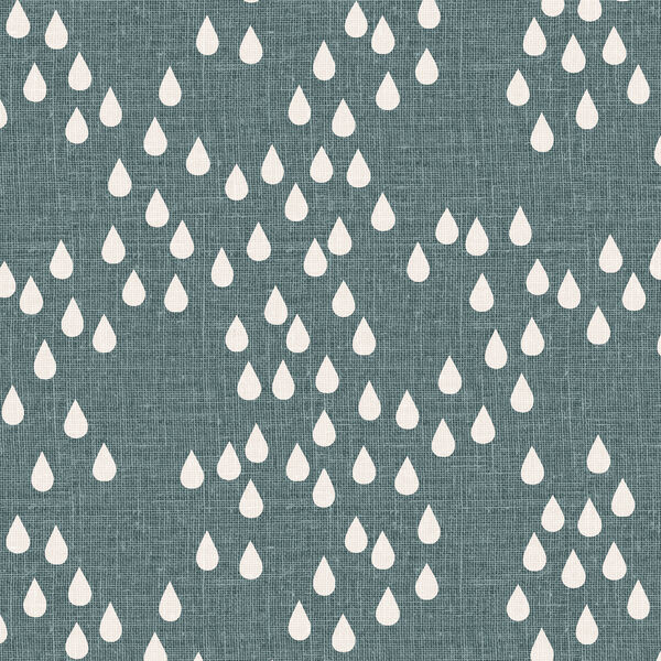 Rain Drops in Ocean