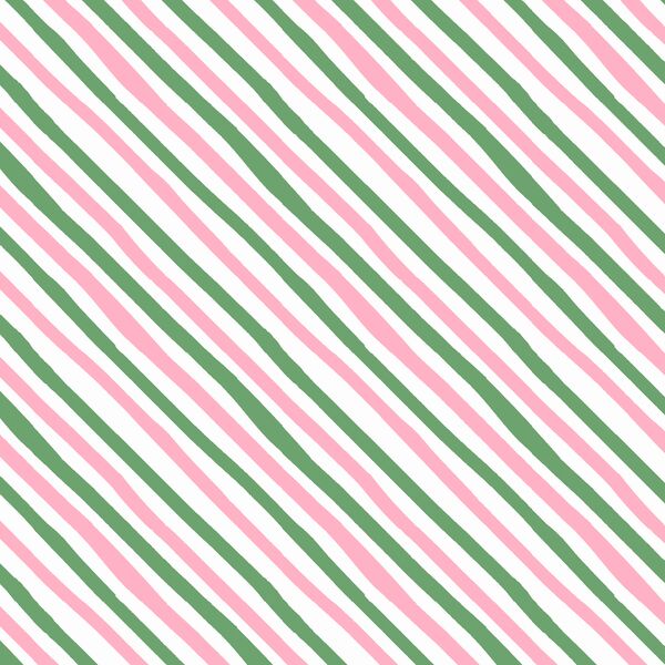Sweet Stripes in Pink and Green