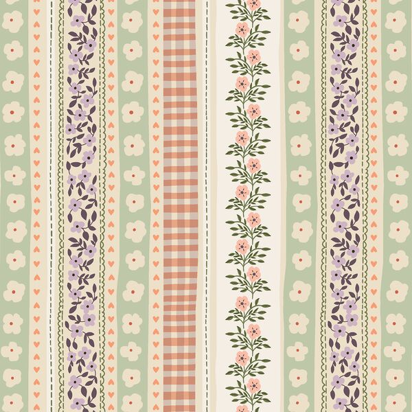 Ribbon Stripe in Spice