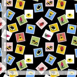 Furruit Postage Stamps in Oil