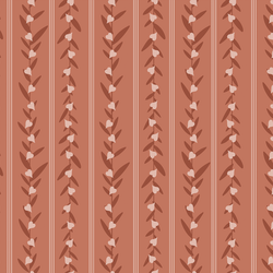 Valentine Vine Stripe in Love