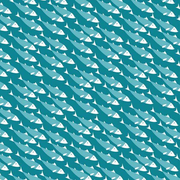Swim School in Dark Aqua