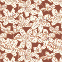 Stripe Blooms in Rust