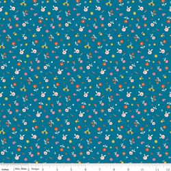 Flower Bed in Blue