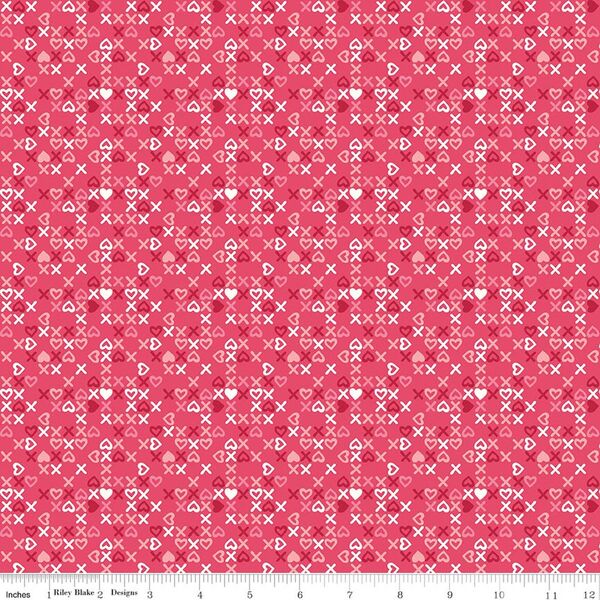 Sweet XOXO in Raspberry