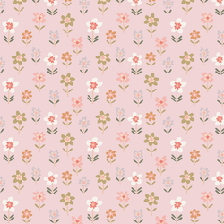 Little Folk Blooms in Light Floss Pink