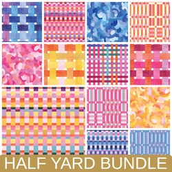 Pop and Plaids Half Yard Bundle