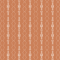 Zigzag Dot in Caramel