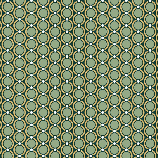 Acorn Chain in Emerald