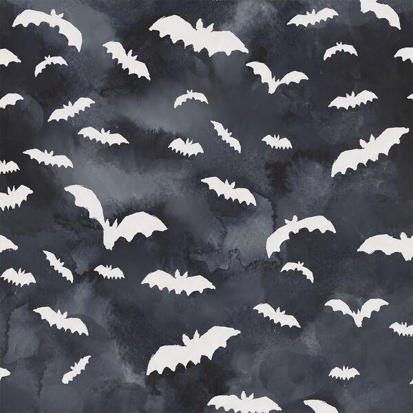 Flying Bats in Midnight