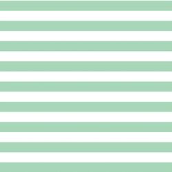 Horizontal Candy Stripe in Seaglass