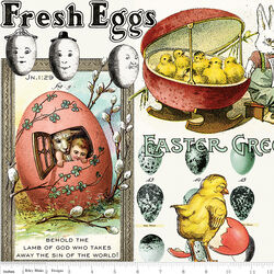 Easter Egg Collage