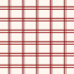 Winter Plaid in Cranberry