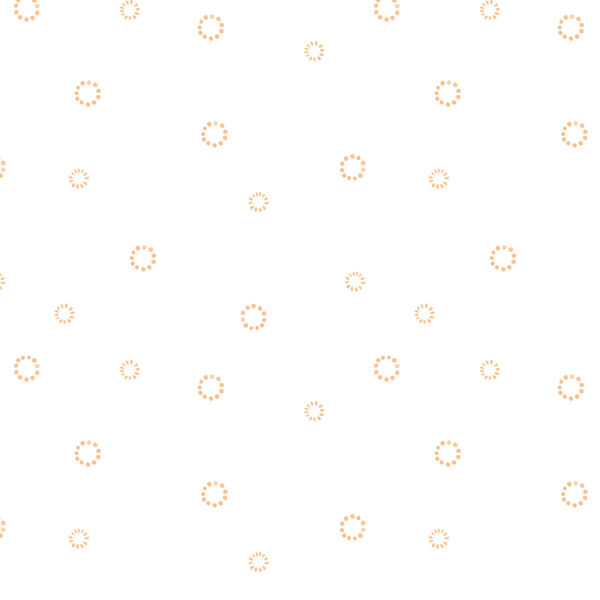 Dotted Circles in Orange