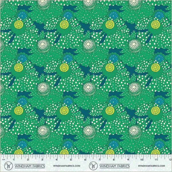 Polka Flower in Chlorophyll