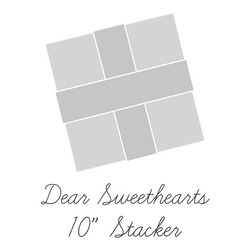 Dear Sweethearts 10" Square Pack
