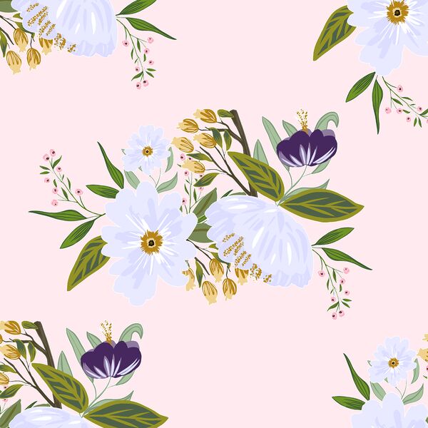 Serenity Bouquet in Pastel Pink