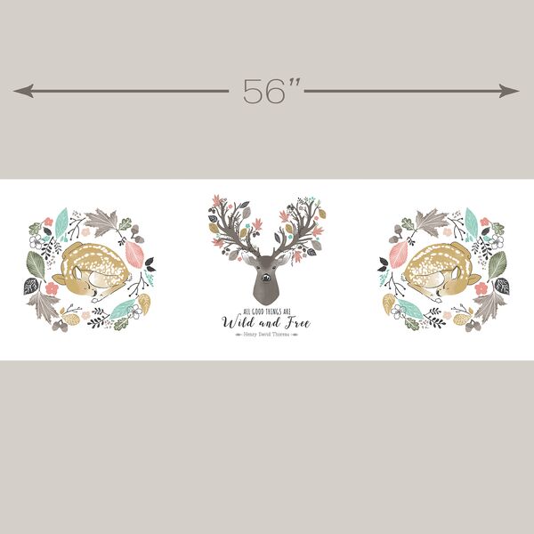 Wild and Free Panel in Autumn