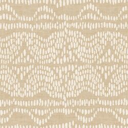 Large Dripping Dots in Tan